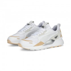 PUMA RS 3.0 Metallic Sneakers Women (392866-01)ΓΥΝΑΙΚΕΙΟ ΥΠΟΔΗΜΑ ΛΕΥΚΟ