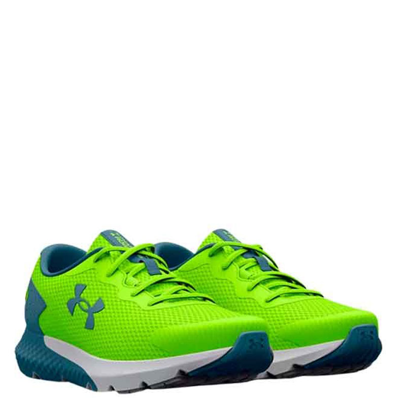 UNDER ARMOUR Charged Rogue 3 BGS (3024981-300)ΠΑΙΔΙΚΑ ΠΑΠΟΥΤΣΙΑ ΠΡΑΣΙΝΑ