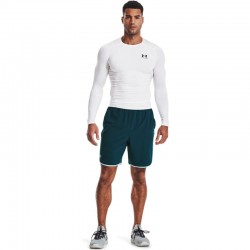 Under Armour HeatGear (1361524-100)Ανδρική Ισοθερμική Μακρυμάνικη Μπλούζα Compression Λευκή