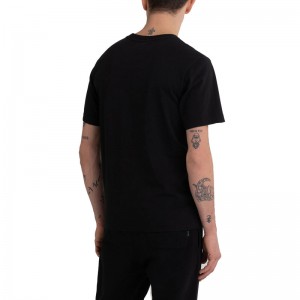 FRANKLIN MARSHALL SPECIAL EDITION T-SHIRT (JM3185.000.1012P01-980)ΑΝΔΡΙΚΟ ΜΑΥΡΟ T-SHIRT FRANKLIN MARSHALL SPECIAL EDITION T-SHIRT (JM3185.000.1012P01-980)ΑΝΔΡΙΚΟ ΜΑΥΡΟ T-SHIRT