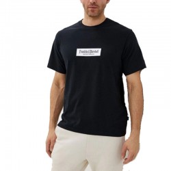 FRANKLIN MARSHALL TEE (JM3191.000.1012P01-980)ΜΑΥΡΟ ΑΝΔΡΙΚΟ T-SHIRT