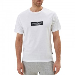 FRANKLIN MARSHALL TEE (JM3191.000.1012P01-011)ΛΕΥΚΟ ΑΝΔΡΙΚΟ T-SHIRT