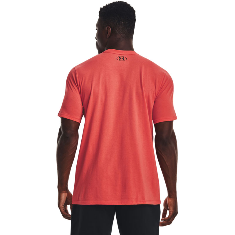 UNDER ARMOUR Project Rock BSR PARADISE Short Sleeve (1376896-872)ΑΝΔΡΙΚΟ TEE-SHIRT VERMILION