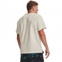 UNDER ARMOUR Pjt Rock HW Terry TEE (1377435-130)ΛΕΥΚΗ ΜΠΛΟΥΖΑ ΚΟΝΤΟΜΑΝΙΚΗ