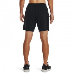 UNDER ARMOUR Project Rock Heavyweight Terry Short Fam (1377439-001)ΜΑΥΡΗ ΑΝΔΡΙΚΗ ΒΕΡΜΟΥΔΑ