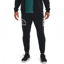 UNDER ARMOUR Pjt Rock HW Terry Pant (1377440-001)Μαυρο Ανδρικο Παντελονι Φορμασ