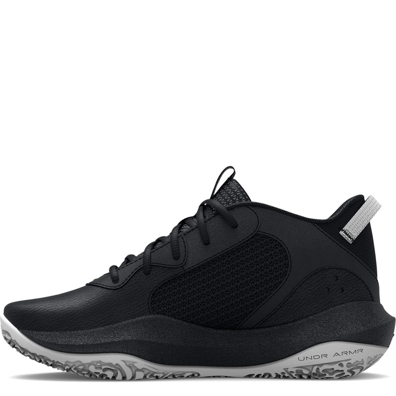 Under Armour Lockdown 6 PS (3025618-003)ΜΑΥΡΑ ΠΑΙΔΙΚΑ ΠΑΠΟΥΤΣΙΑ