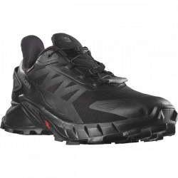 Salomon Supercross 4 GTX (417316)Ανδρικά Παπούτσια Trail Running Μαύρα Αδιάβροχα με Μεμβράνη Gore-Tex