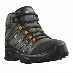 Salomon X Braze Mid GTX (471810)Ανδρικά Ορειβατικά Μποτάκια Αδιάβροχα με Μεμβράνη Gore-Tex Olive Night