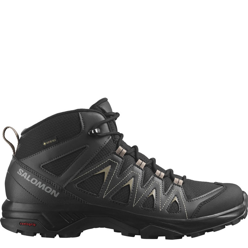 Salomon X Braze GTX (471748)Ανδρικά Ορειβατικά Μποτάκια Αδιάβροχα με Μεμβράνη Gore-Tex Μαύρα