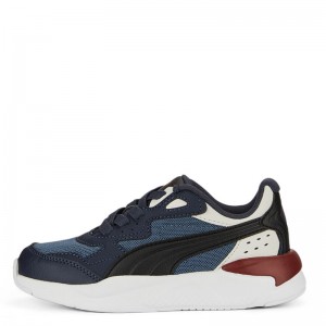 PUMA X-Ray Speed Ac Ps (384899-11)ΜΠΛΕ ΠΑΙΔΙΚΑ ΠΑΠΟΥΤΣΙΑ