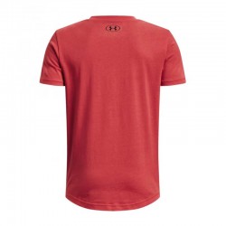 Under Armour Sportstyle Logo Παιδικό T-Shirt Κοκκινο (1363282-638)