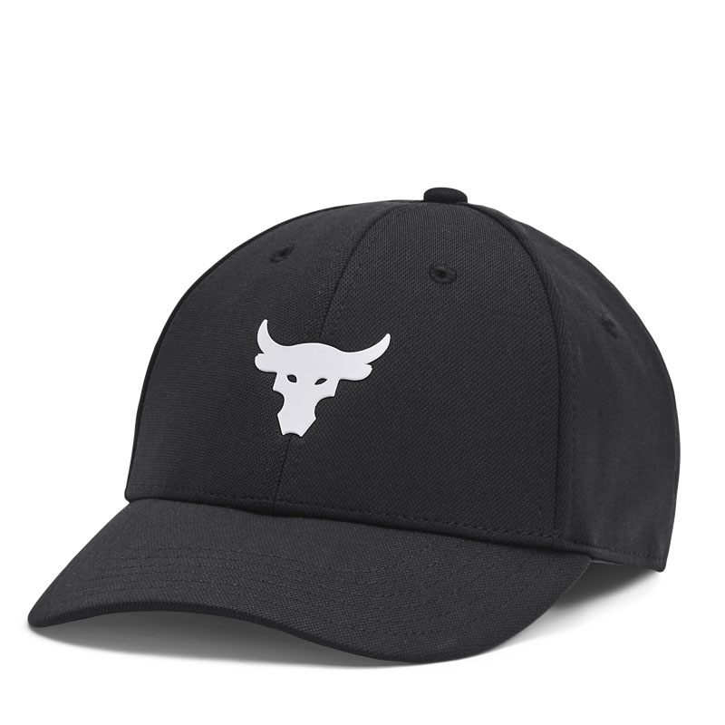 UNDER ARMOUR PROJECT ROCK SNAPBACK (1376719-001)ΜΑΥΡΟ ΚΑΠΕΛΟ