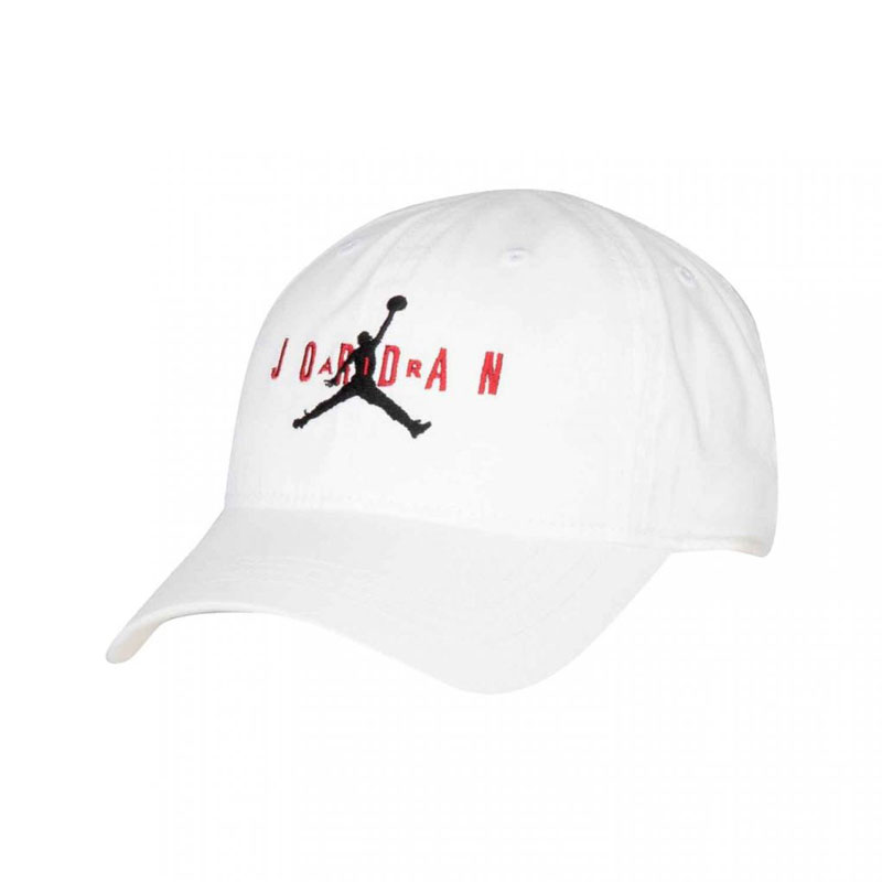 Jordan Strapback Παιδικό Καπέλο Λευκο (9A0569-001)