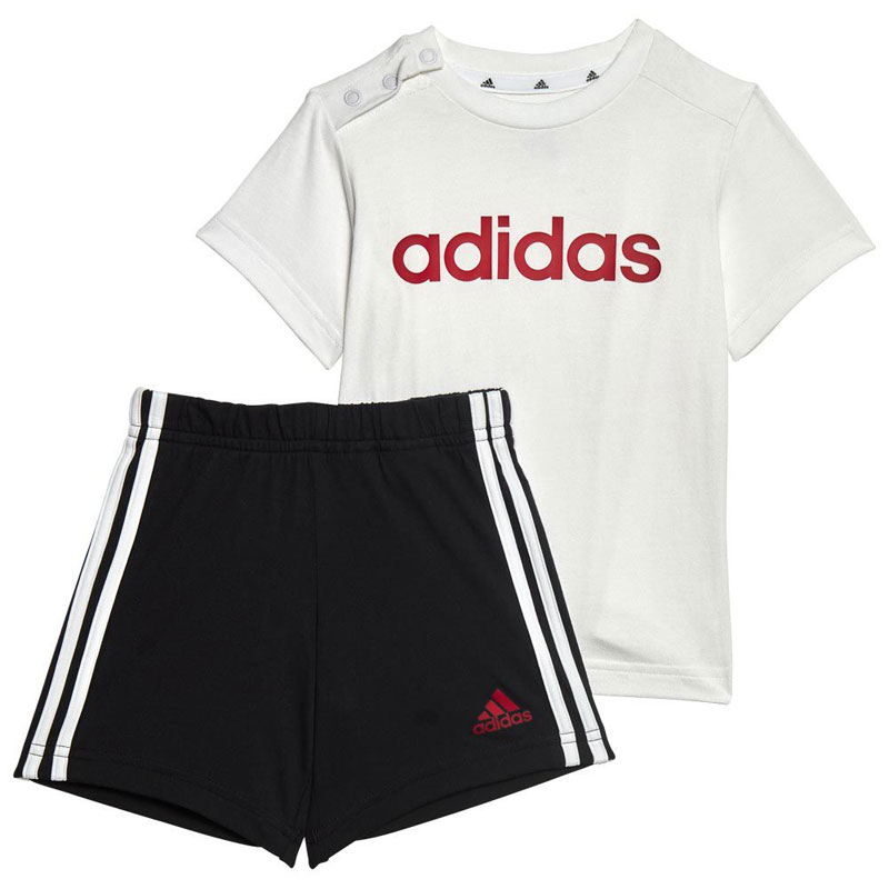 Adidas Performance Essentials Sport Βρεφικό Σετ (HR5890)Λευκό/Μαυρο