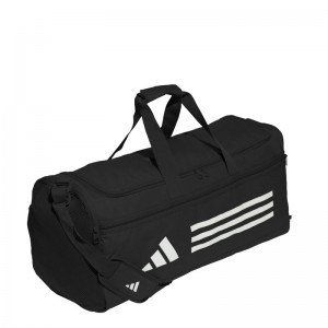 Adidas Essentials TRAINING DUFFEL BAG MEDIUM (HT4747)Black / White Adidas Essentials TRAINING DUFFEL BAG MEDIUM (HT4747)Black / White