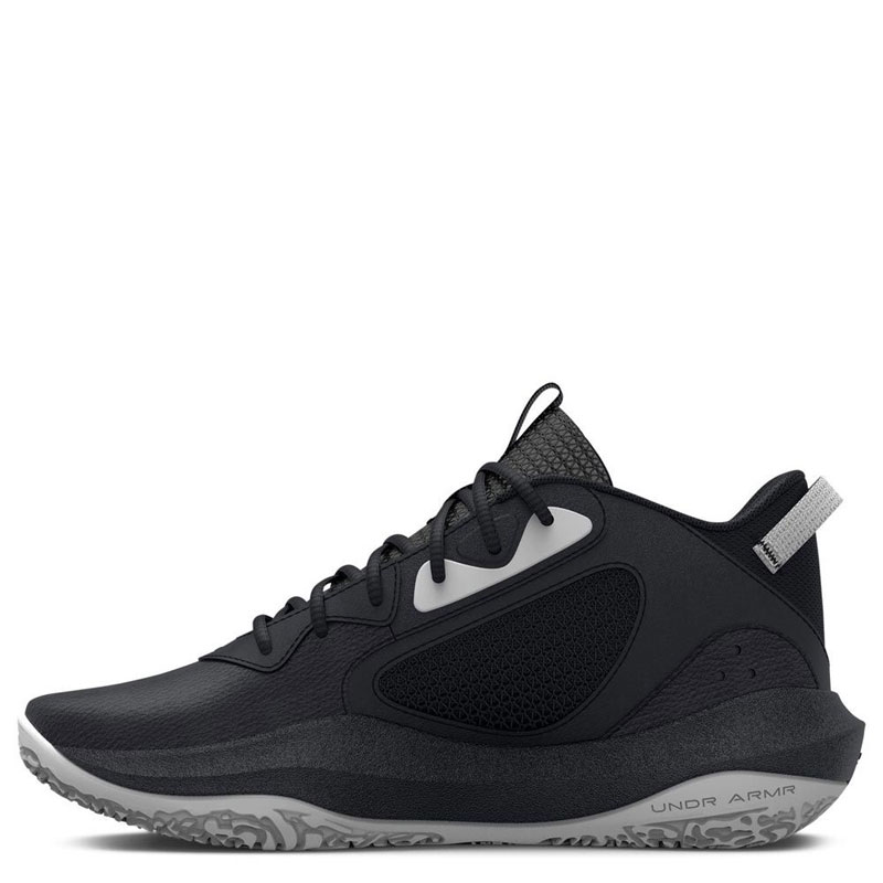 Under Armour Lockdown 6 GS (3025617-003)Παιδικά Παπούτσια Μπάσκετ ΜΑΥΡΑ