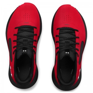 Under Armour Lockdown 6 PS (3025618-600)Παιδικά Παπούτσια Μπάσκετ ΚΟΚΚΙΝΑ