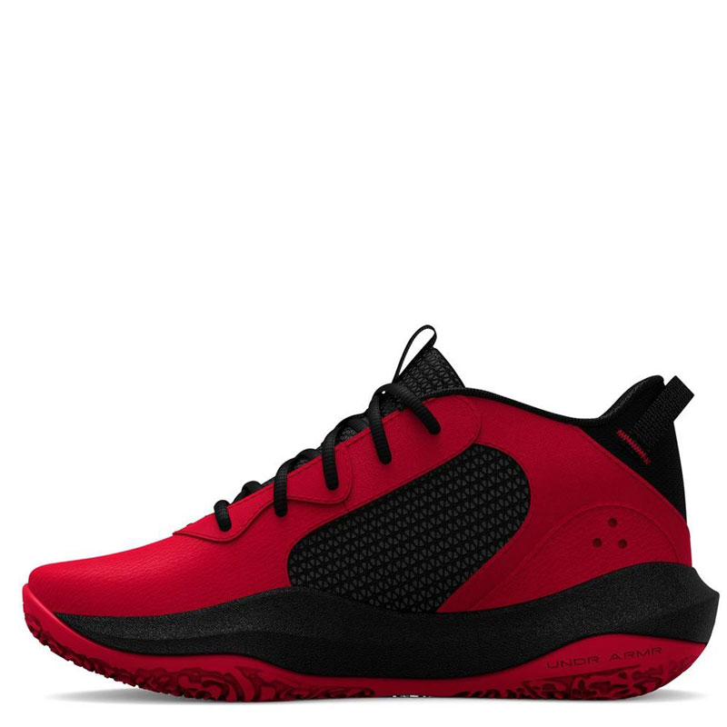 Under Armour Lockdown 6 PS (3025618-600)Παιδικά Παπούτσια Μπάσκετ ΚΟΚΚΙΝΑ