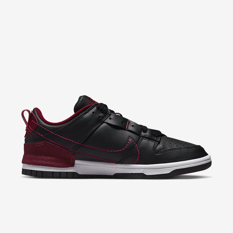 Nike Dunk Low Disrupt 2 WMNS (DV4024-003)Γυναικεία Sneakers BLACK/ DARK BEETROOT