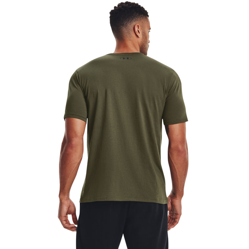 Under Armour Sportstyle Left Chest (1326799-390)ΑΝΔΡΙΚΟ T-SHIRT ΧΑΚΙ