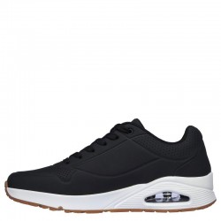 Skechers Uno Stand On Air (52458-BLK)Ανδρικά Sneakers ΜΑΥΡΟ/ΛΕΥΚΟ