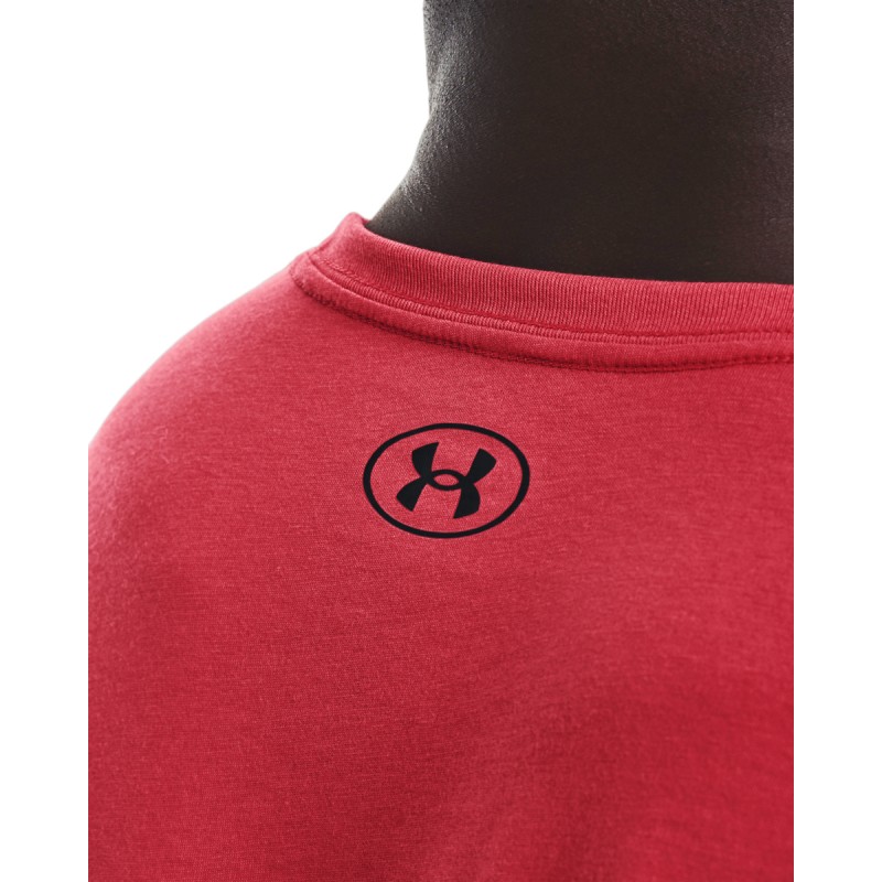 UNDER ARMOUR Sportstyle Logo T-Shirt (1329590-638)ΚΟΚΚΙΝΟ ΑΝΔΡΙΚΟ T-SHIRT