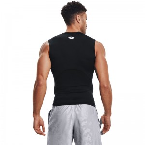 UNDER ARMOUR Heatgear Compression (1361522-001)Ανδρική Αμάνικη Μπλούζα Μαύρη UNDER ARMOUR Heatgear Compression (1361522-001)Ανδρική Αμάνικη Μπλούζα Μαύρη