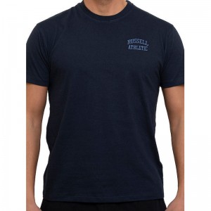 RUSSELL ICONIC S/S CREWNECK TEE SHIRT (E3-631-1-NA-190)ΜΠΛΕ ΑΝΔΡΙΚΟ T-SHIRT RUSSELL ICONIC S/S CREWNECK TEE SHIRT (E3-631-1-NA-190)ΜΠΛΕ ΑΝΔΡΙΚΟ T-SHIRT