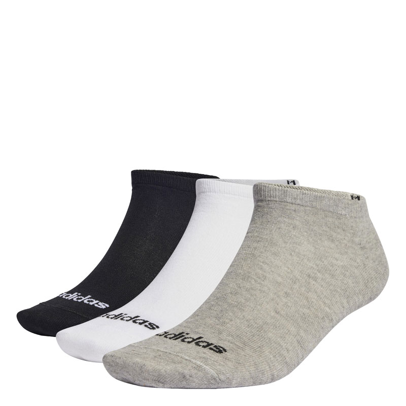 Adidas Thin Linear (IC1300)Αθλητικές Κάλτσες Πολύχρωμες 3 Ζεύγη