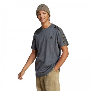 ADIDAS ESSENTIALS SINGLE JERSEY 3-STRIPES T-SHIRT (IC9344)ΓΚΡΙ ΑΝΔΡΙΚΟ ADIDAS ESSENTIALS SINGLE JERSEY 3-STRIPES T-SHIRT (IC9344)ΓΚΡΙ ΑΝΔΡΙΚΟ