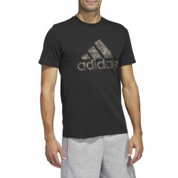 ADIDAS CAMO BADGE OF SPORT GRAPHIC T-SHIRT (HS3215)ΑΝΔΡΙΚΟ ΜΑΥΡΟ