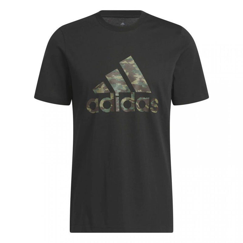 ADIDAS CAMO BADGE OF SPORT GRAPHIC T-SHIRT (HS3215)ΑΝΔΡΙΚΟ ΜΑΥΡΟ