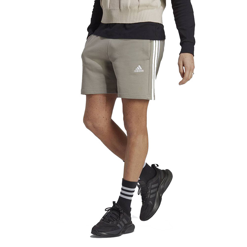 Adidas Essentials French Terry Αθλητική Ανδρική Βερμούδα Dark Grey (IC9439)
