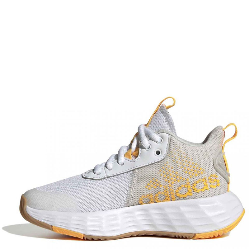Adidas Ownthegame 2.0 K (H06418)Παιδικά Παπούτσια Μπάσκετ Λευκά