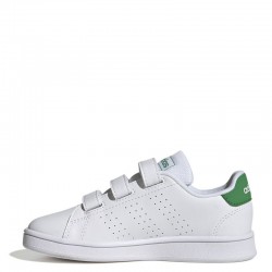 Adidas ADVANTAGE CF C (GW6494)Παιδικά Παπουτσια Cloud White / Green