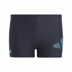 Adidas 3 Bar Logo Swim Boxers (IC4738)ΜΠΛΕ ΠΑΙΔΙΚΟ ΜΑΓΙΟ