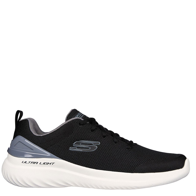 Skechers Bounder 2.0 (232670-BLK)ΑΝΔΡΙΚΟ ΥΠΟΔΗΜΑ ΜΑΥΡΟ/ΛΕΥΚΟ