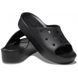 CROCS Classic Platform Slide - Black (208180-001)ΓΥΝΑΙΚΕΙΑ ΠΑΝΤΟΦΛΑ ΜΑΥΡΗ