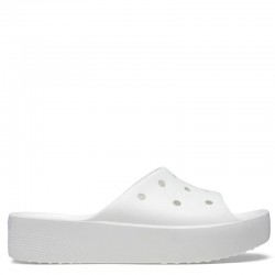 CROCS Classic Platform Slide - White (208180-100)ΓΥΝΑΙΚΕΙΑ ΠΑΝΤΟΦΛΑ ΛΕΥΚΗ