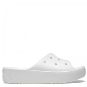 CROCS Classic Platform Slide - White (208180-100)ΓΥΝΑΙΚΕΙΑ ΠΑΝΤΟΦΛΑ ΛΕΥΚΗ CROCS Classic Platform Slide - White (208180-100)ΓΥΝΑΙΚΕΙΑ ΠΑΝΤΟΦΛΑ ΛΕΥΚΗ