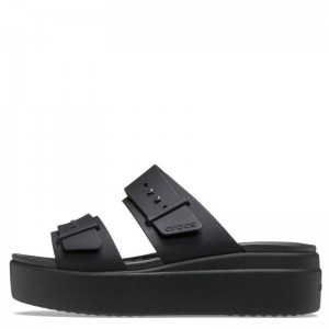 CROCS Brooklyn Buckle LowWdg - Black (207431-001)ΓΥΝΑΙΚΕΙΟ ΠΕΔΙΛΟ ΜΑΥΡΟ CROCS Brooklyn Buckle LowWdg - Black (207431-001)ΓΥΝΑΙΚΕΙΟ ΠΕΔΙΛΟ ΜΑΥΡΟ