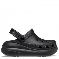 CROCS Classic Crush Clog - Black (207521-001)ΓΥΝΑΙΚΕΙΟ ΣΑΜΠΟ ΜΑΥΡΟ