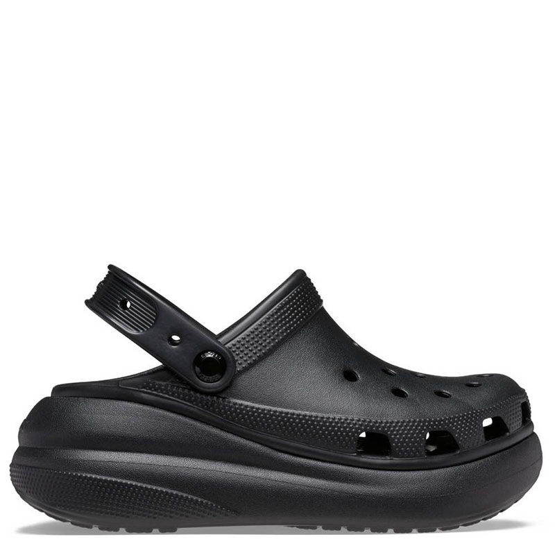 CROCS Classic Crush Clog - Black (207521-001)ΓΥΝΑΙΚΕΙΟ ΣΑΜΠΟ ΜΑΥΡΟ