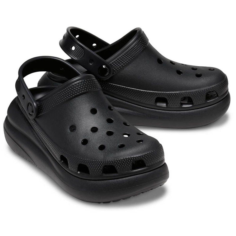 CROCS Classic Crush Clog - Black (207521-001)ΓΥΝΑΙΚΕΙΟ ΣΑΜΠΟ ΜΑΥΡΟ