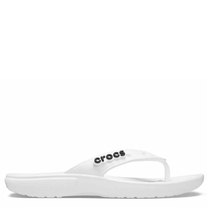 CROCS Classic Crocs Flip - White (207713-100)ΑΝΔΡΙΚΕΣ ΣΑΓΙΟΝΑΡΕΣ ΛΕΥΚΕΣ