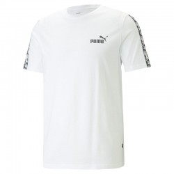 PUMA Essentials Tape Camo Tee Men (673358-02)ΑΝΔΡΙΚΟ ΛΕΥΚΟ T-SHIRT