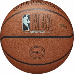 Wilson NBA Forge Plus Eco (WZ2010901XB7)Μπάλα Μπάσκετ Indoor/Outdoor ΠΟΡΤΟΚΑΛΙ SIZE 7