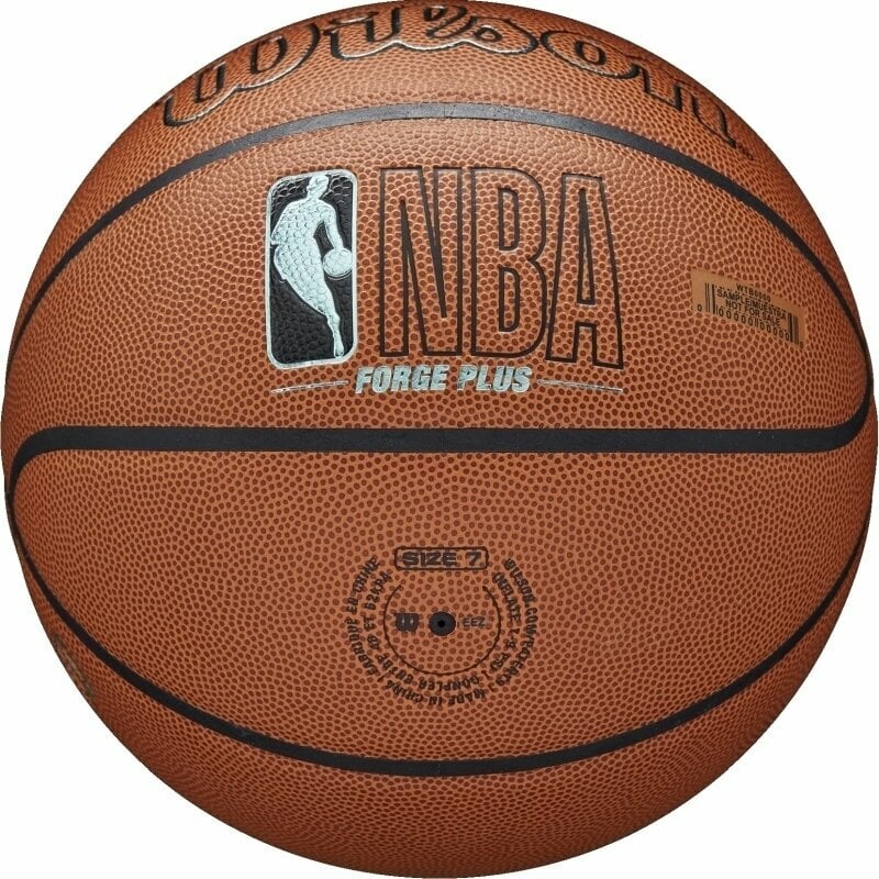 Wilson NBA Forge Plus Eco (WZ2010901XB7)Μπάλα Μπάσκετ Indoor/Outdoor ΠΟΡΤΟΚΑΛΙ SIZE 7