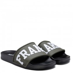 Franklin & Marshall Slipper Double Slides (FTUA0009S-1726)ΑΝΔΡΙΚΗ ΠΑΝΤΟΦΛΑ ΧΑΚΙ/ΜΑΥΡΟ